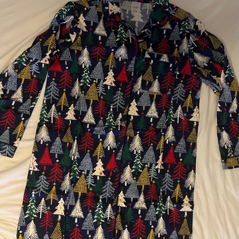 Hanna Andersson Colorful Tree Pajama Top